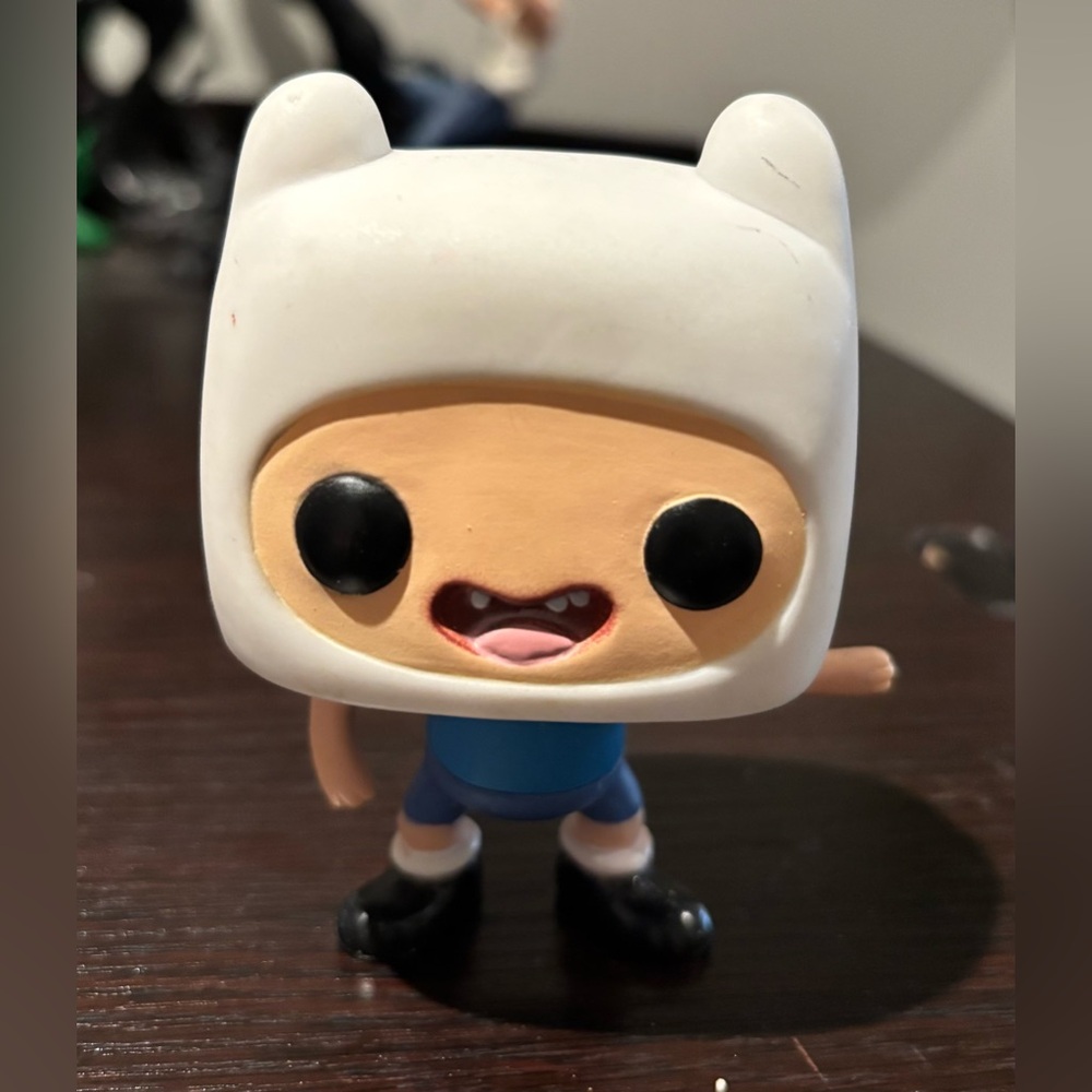FUNKO POP VINYL ADVENTURE TIME FINN #32 ANIMATION SERIES FIGURE Used
